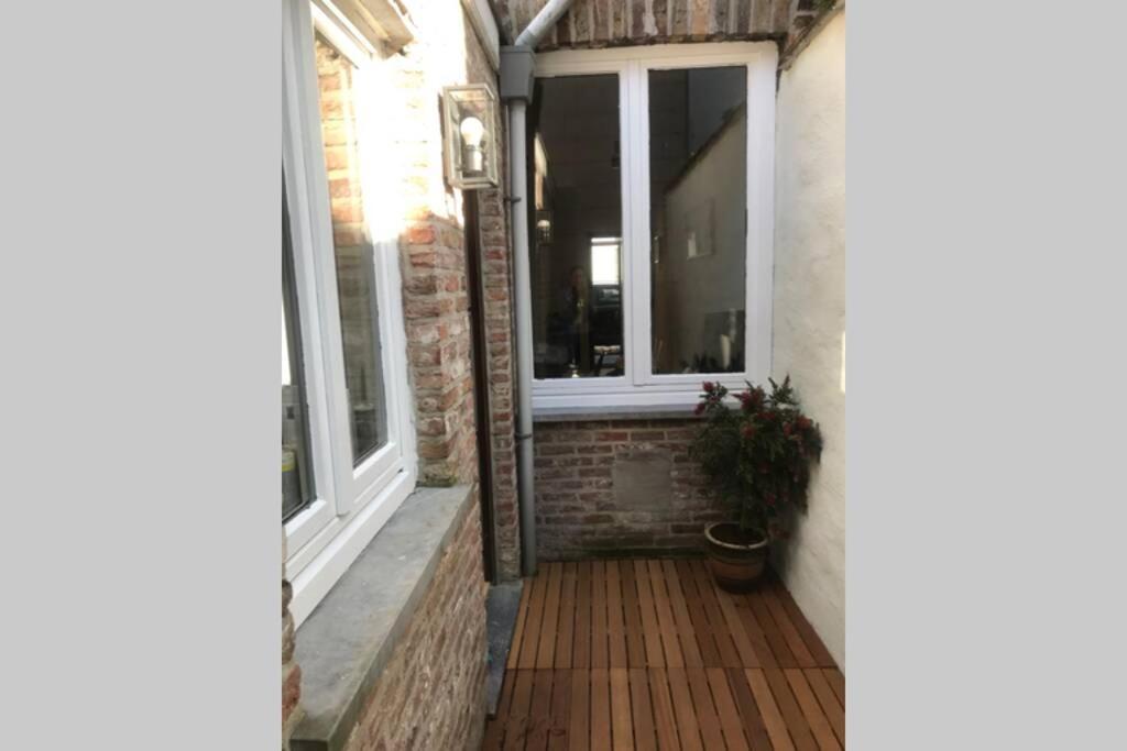 Maison D'Or suite met luxegevoel + sauna infrarood Bruges Extérieur photo
